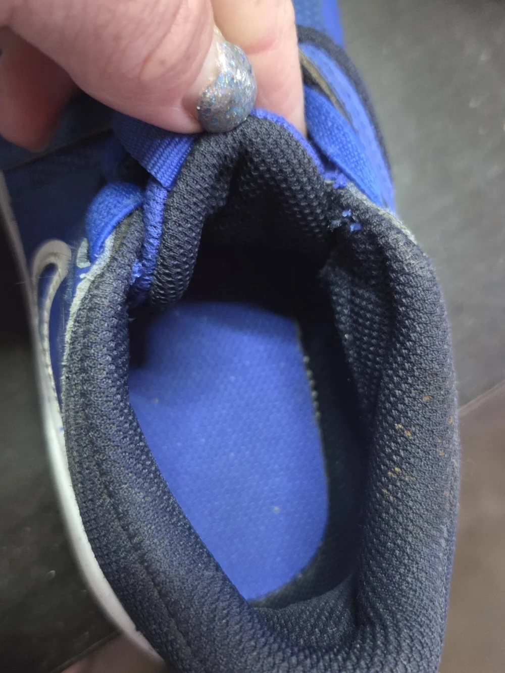 Nike Kids Royal Blue Velcro Sneakers